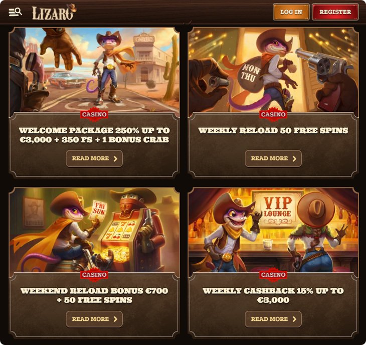 Learn about lizaro online casino